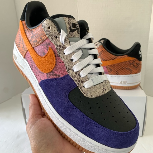 Nike Air Force I Nike ID Snakeskin Sz 8 Men’s